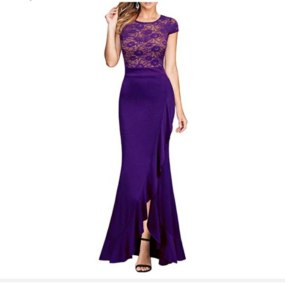 Full length formal gown
